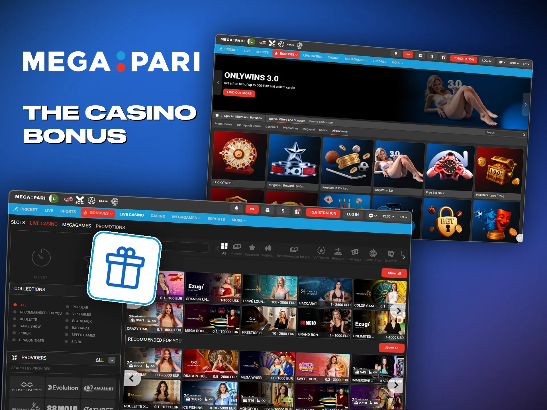 The bonus lands on the first deposit, and its conditions are set out in the promotion rules